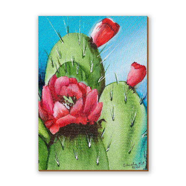 Cactus Flor Vermelha