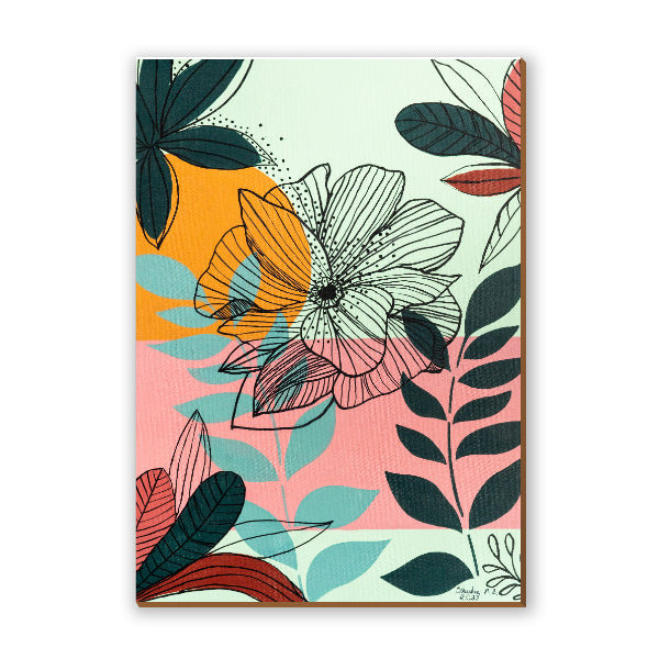 Orgânico Decorativo 2 Flor