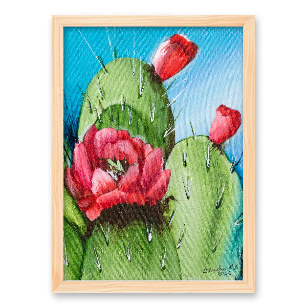 Cactus Flor Vermelha