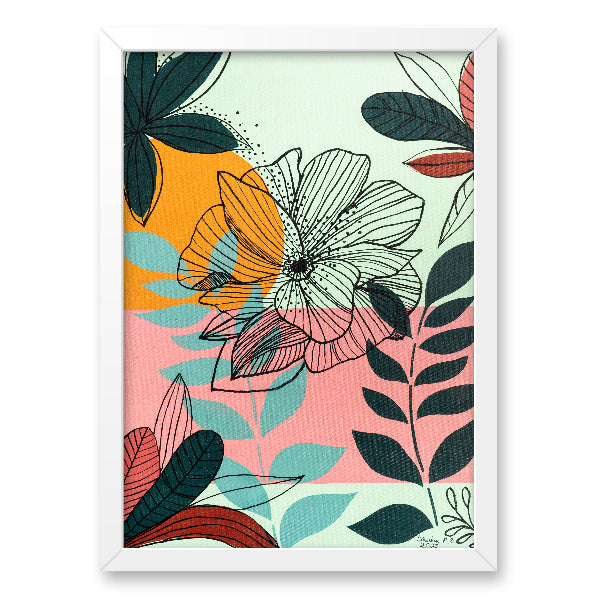 Orgânico Decorativo 2 Flor