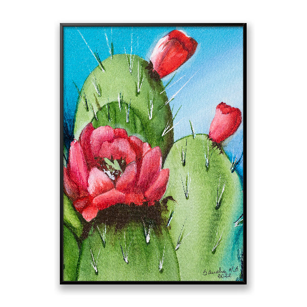 Cactus Flor Vermelha