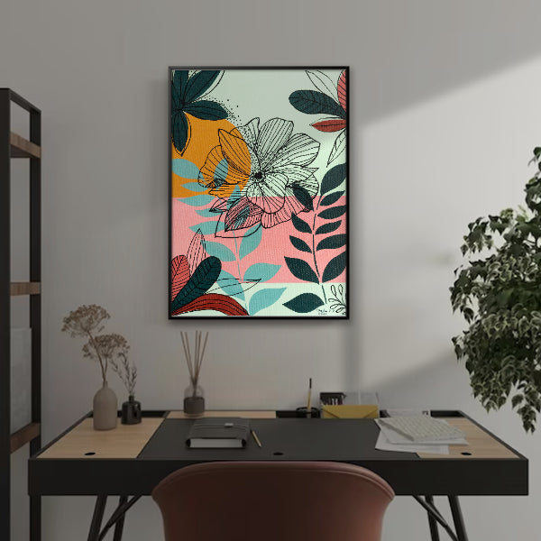 Orgânico Decorativo 2 Flor