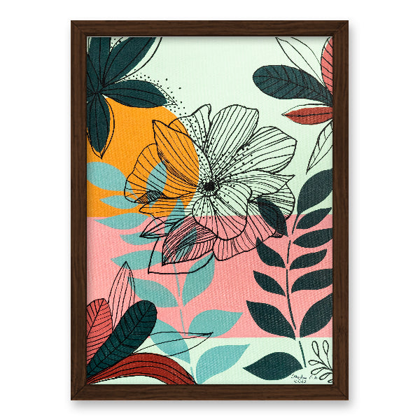 Orgânico Decorativo 2 Flor