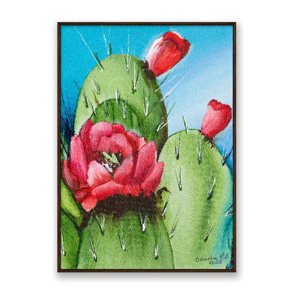 Cactus Flor Vermelha