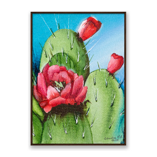 Cactus Flor Vermelha